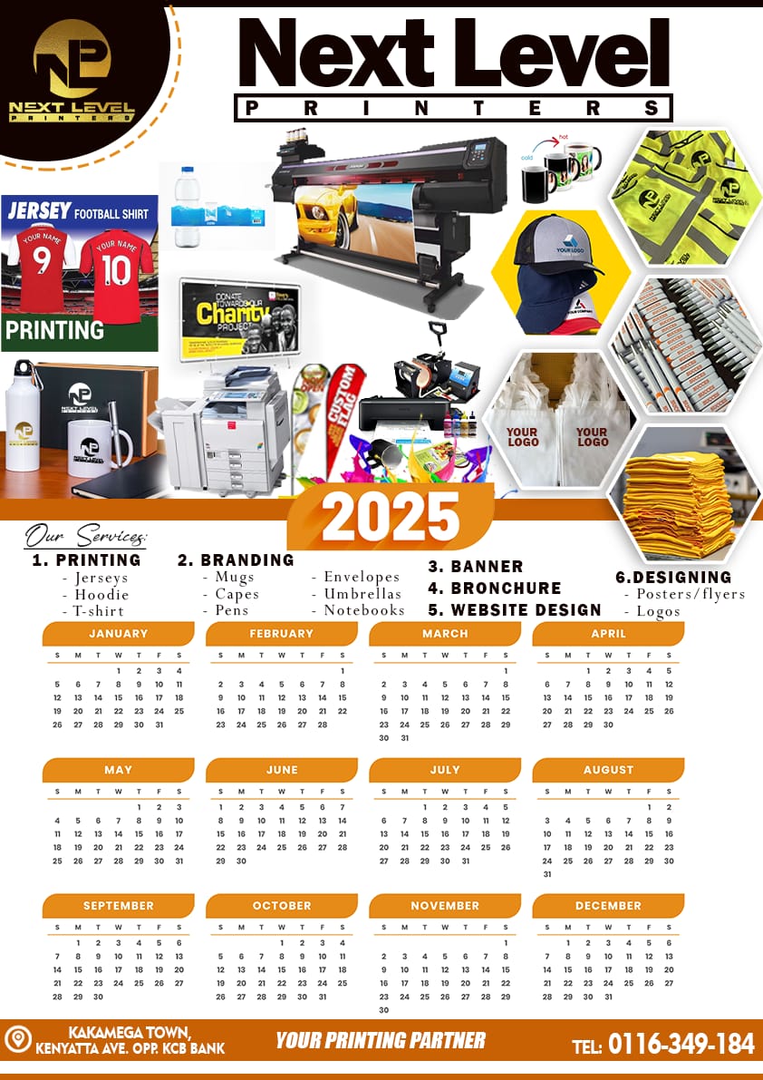 Calender Design & Printing
